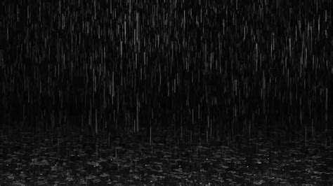 black screen rain effect - YouTube