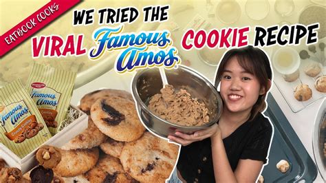 Famous Amos Cookie Recipe | Besto Blog