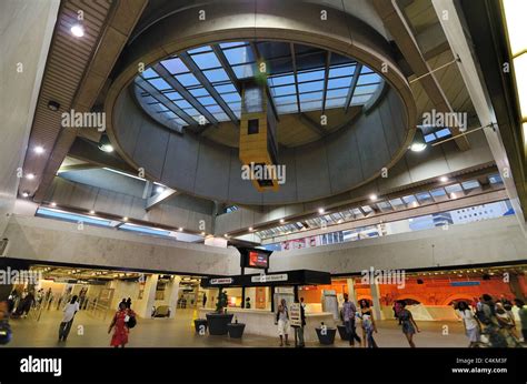 Five Points Station interior, part of Metropolitan Atlanta Rapid Transit Authority (MARTA) in ...