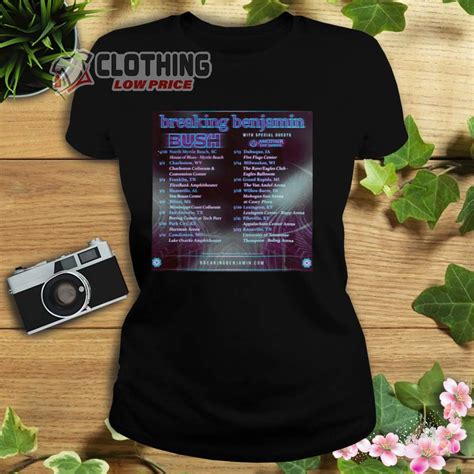 Disturbed Breaking Benjamin Tour 2023 Shirt, Breaking Benjamin New Album 2023 Shirt, Breaking ...