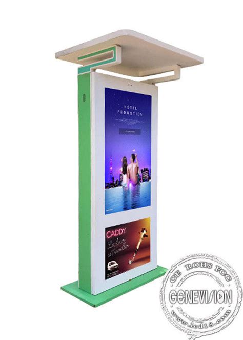 55 inch Promotional Android Outdoor Digital Signage Floor Standing Waterproof Outdoor Touch ...