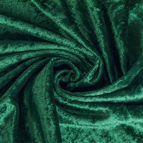 10 yards Velvet Fabric Roll - Emerald Green – CV Linens