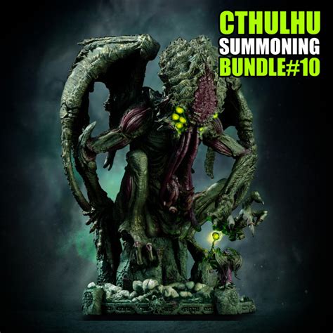 3D Printable Bundle#10 - CTHULHU SUMMONING - Season Finale by Necropunks Miniatures