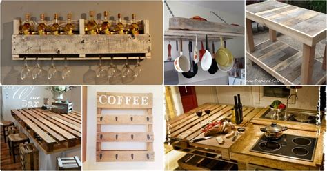 10 Brilliantly Rustic DIY Pallet Kitchen Furniture Ideas - DIY & Crafts