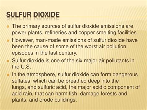 sulfur dioxide ~ atienza