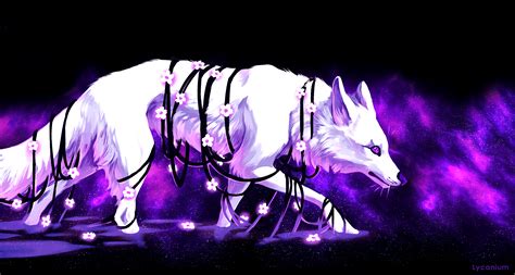 Purple Wolf Wallpapers - Wallpaper Cave