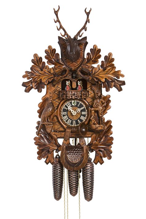 Original handmade Black Forest Cuckoo Clock / Made in Germany 2-8294 ...