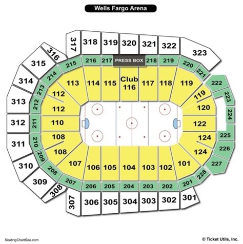 wells fargo arena des moines seating chart