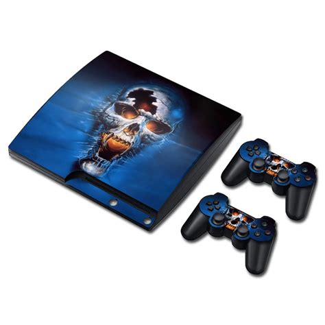 Cool top quality skin decal sticker for PS3 slim accessories for PS3 slim skins-in Stickers from ...