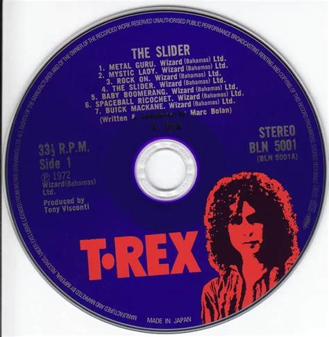 T. Rex - The Slider (1972) {2008, Japanese Reissue} / AvaxHome