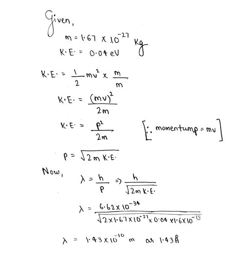 A neutron of mass 1 67x10-27 kg Calculate the de-Broglie wavelength of neutron moving with ...