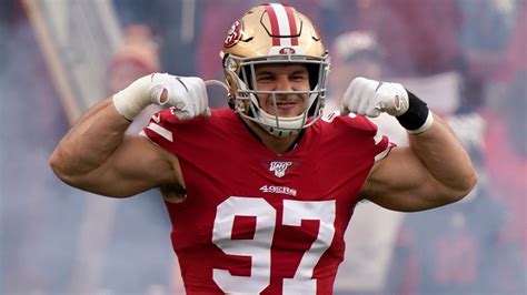 49ers’ Nick Bosa named 2019 AP Defensive Rookie of the Year | 5newsonline.com