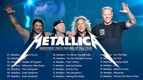 Best Of Metallica - Metallica Greatest Hits full Album - YouTube