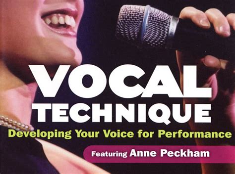 Vocal Technique - Developing Your Voice for Performance