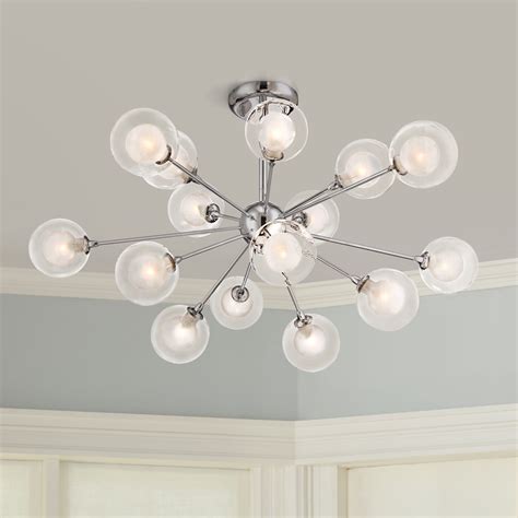 Possini Euro Design Modern Ceiling Light Semi Flush Mount Fixture ...