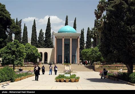 Saadi tomb in Shiraz