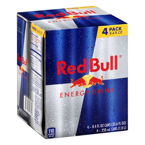 Red Bull Energy Drink 8.4 oz Cans - Shop Sports & Energy Drinks at H-E-B