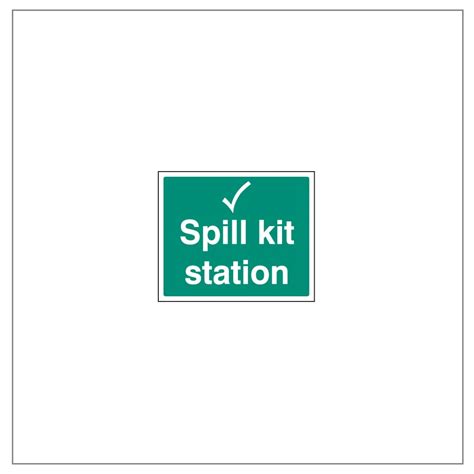 Spill Kit Station Sign - Signs Display Shop