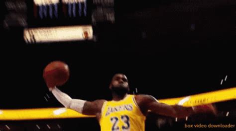 Lebron James Dunk GIF - LebronJames Dunk Explosive - Discover & Share GIFs