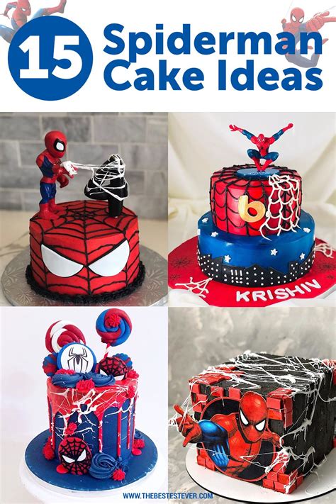 15 Spiderman Cake Ideas That Are a Must For a Superhero Birthday | Spiderman birthday cake ...