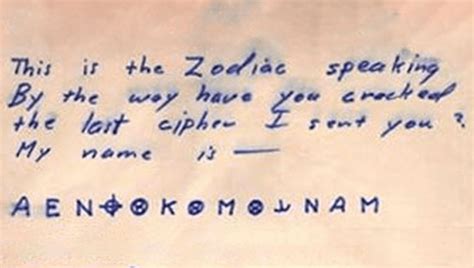 Zodiac Killer's Final Two Messages May Have Been Decoded, And His Identity Finally Revealed ...