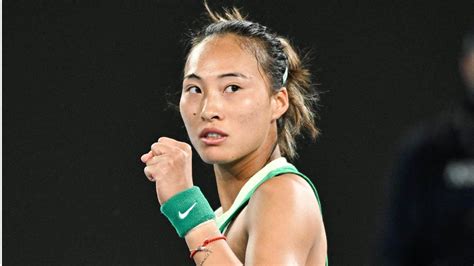 Zheng Qinwen reaches her maiden Australian Open quarter-final: Key stats