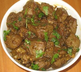 Rajani's Recipes: Lamb Liver Fry