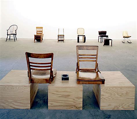 Rough and Ready: Artistic Wood-Block Chairs | Designs & Ideas on Dornob