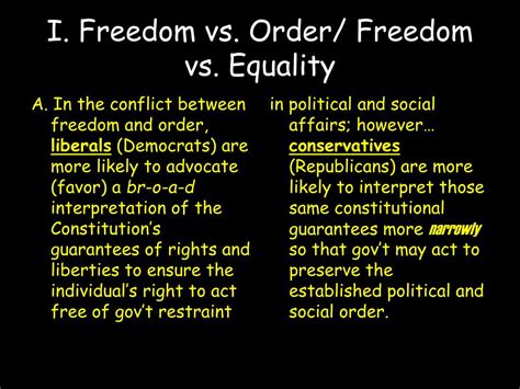 PPT - Liberalism vs. Conservatism PowerPoint Presentation, free ...