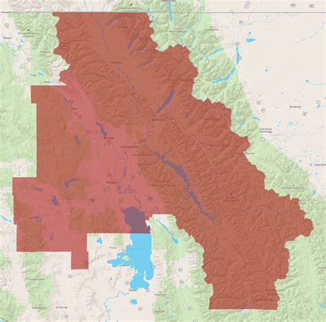 Montana Flathead County - AtlasBig.com