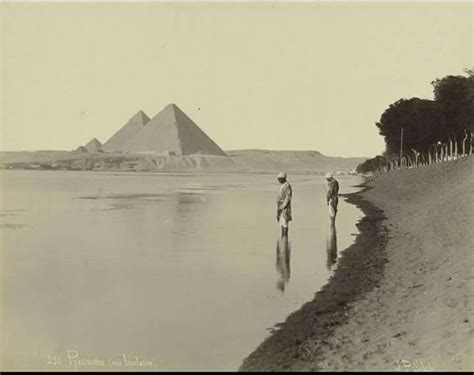 this picture was taken 1888 during the flood of the Nile river Source ...