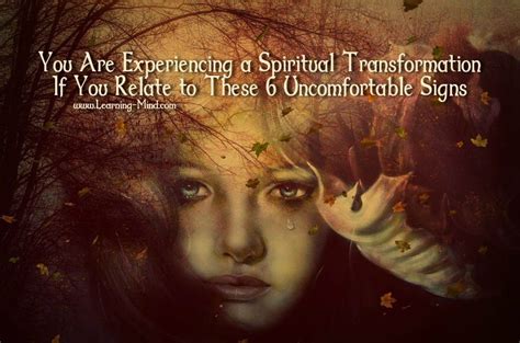 A spiritual transformation is a change – to a greater or lesser extent – to someone’s outlook ...