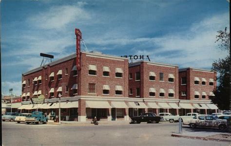 Hotel Brandon Pecos, TX Postcard