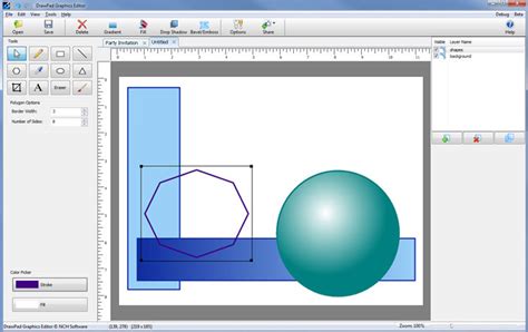 First look: DrawPad Graphics Editor