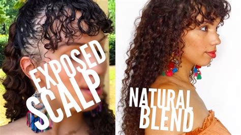 HOW TO : APPLY CURLY CLIP INS FOR FINE/ THIN LOW DENSITY HAIR - YouTube