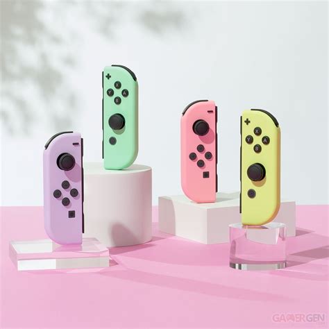 Nintendo Switch : les Joy-Con voient la vie en pastel avec de nouveaux coloris de manettes ...