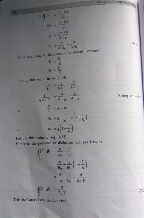 [Physics] Doubt in the derivation of Gauss’s law in dielectrics – Math ...