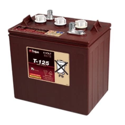 Trojan T125 6V Deep Cycle Wet Battery - Battery Central Brisbane