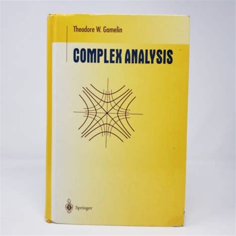 Complex Analysis by Theodore W. Gamelin (Hardcover, 2001) | eBay