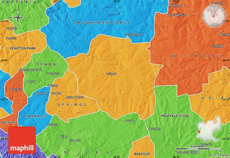 Political Map of DELMAS