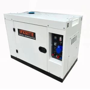 Portable 8kVA Silent Diesel Generator 8500 Watt with 1100 Engine ...