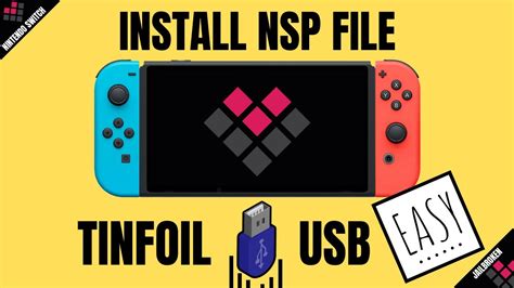 How To Use Tinfoil In Installing NSP Files To The Nintendo Switch By USB Drive🎱 Proteção e ...