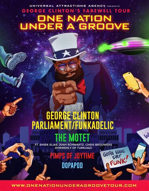 One Nation Under a Groove Tour: George Clinton & Parliament Funkadelic - Salvage Station