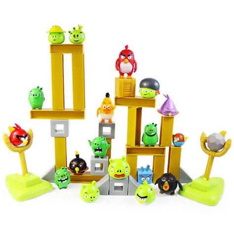 Angry Birds Classical Space Version Building Blocks Shooting Toys 9 ...