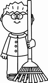 Black And White Boy With A Rake Community Helpers Preschool Activities  sketch template