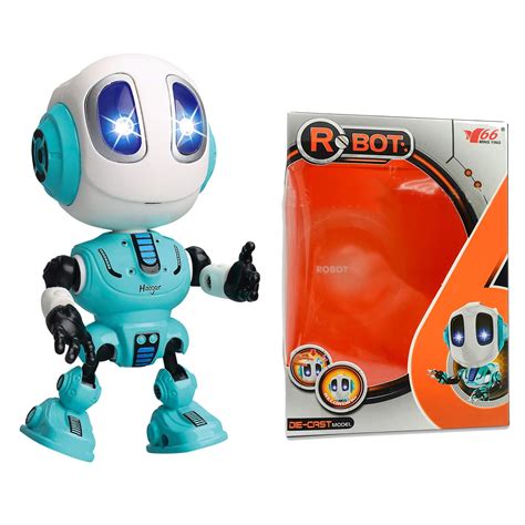 Rechargeable Talking Robots for Kids, Mini Robot Toys That Repeats What You Say and Help ...