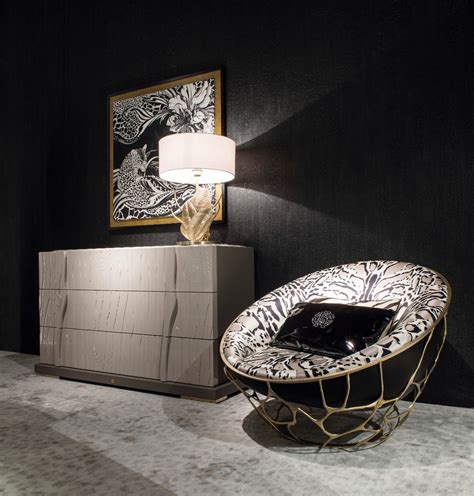 Roberto Cavalli Home Interiors launches Signature Armchairs - Products, Roberto Cavalli Home ...