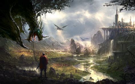 Widescreen Hd Fantasy Wallpaper - Fantasy Wallpaper Hd - 1920x1200 ...