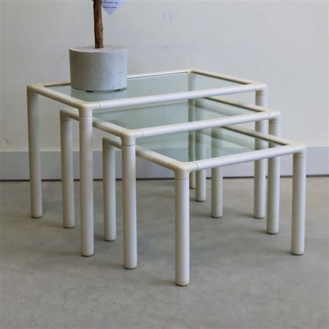 Vintage nesting table, 1980s | #127176