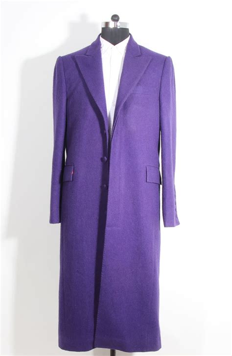 Buy Heath Ledger The Dark Knight Purple Joker Trench Coat